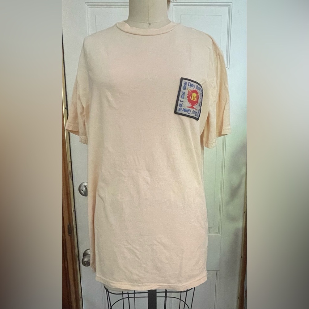 M/SF/T Mad Minds Beige Graphic Tee